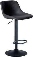 Barhocker Loft Kunstleder - schwarz