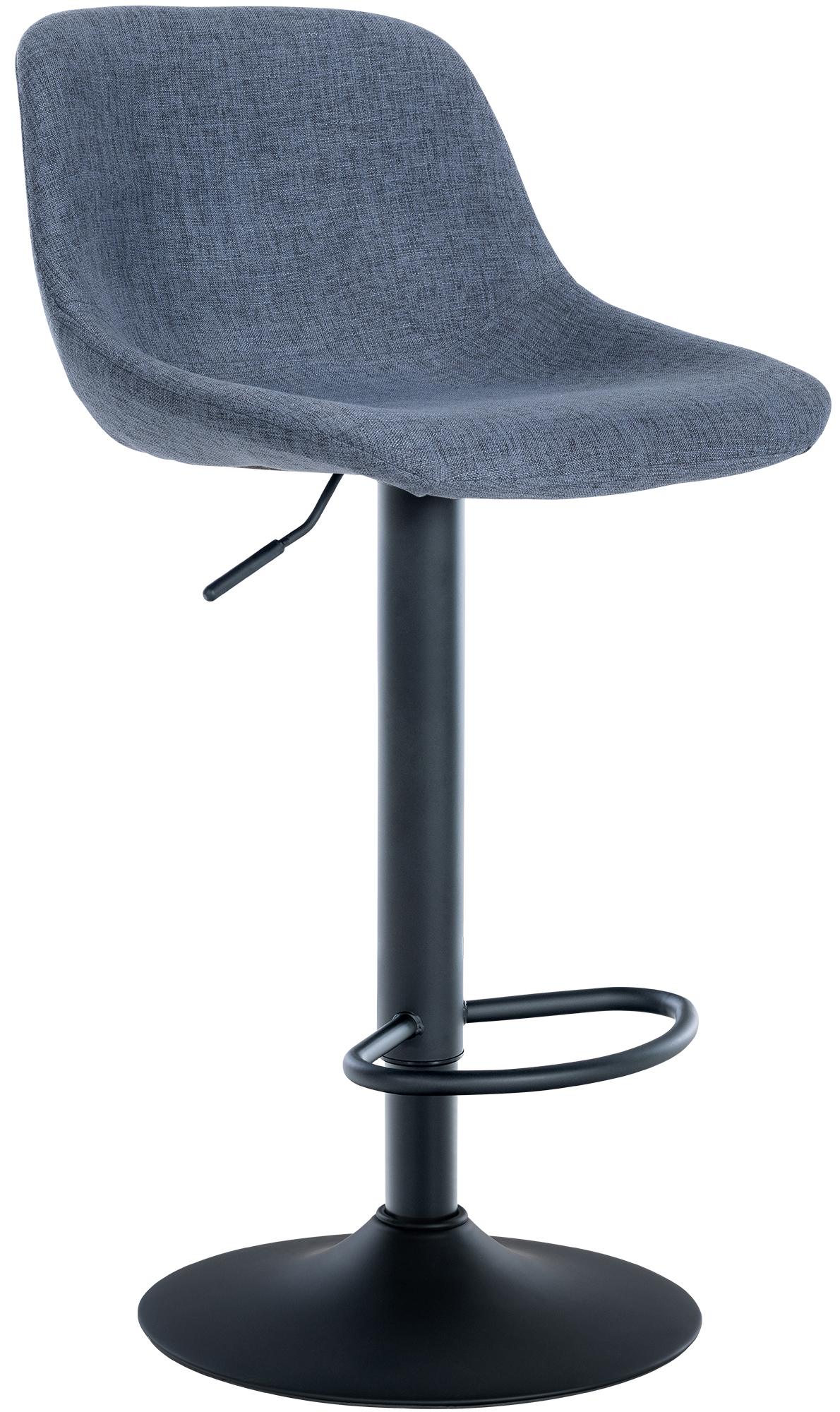 Barhocker Loft Stoff - blau