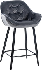 Barhocker Gibson 76 Samt - dunkelgrau