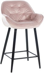 Barhocker Gibson 76 Samt - pink