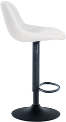 2er Set Barhocker Loft Kunstleder - wei�