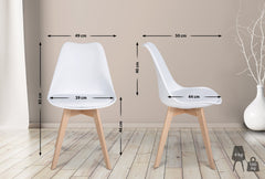 6er Set Esszimmerstuhl Ramsey - wei�