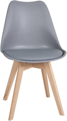 6er Set Esszimmerstuhl Ramsey - grau