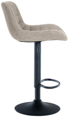 Barhocker Tover Stoff - taupe