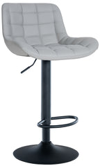 Barhocker Tover Kunstleder - grau