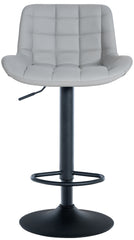 2er Set Barhocker Tover Kunstleder - grau