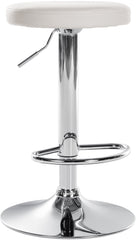 Barhocker Ponte Kunstleder chrom - wei�