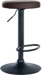 Barhocker Ponte Kunstleder schwarz - braun