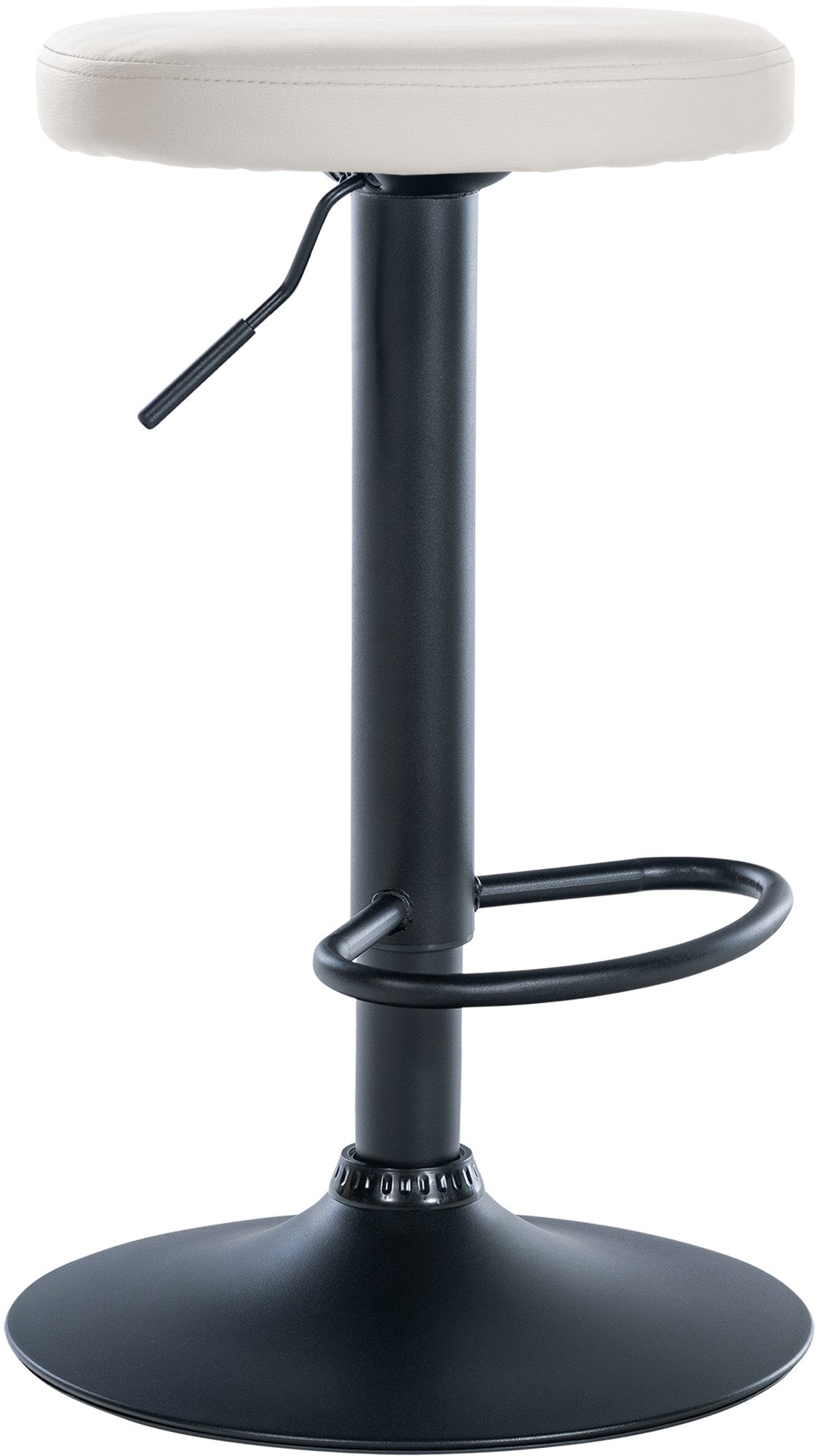 Barhocker Ponte Kunstleder schwarz - wei�