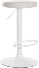 Barhocker Ponte Kunstleder wei� - wei�