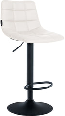 2er Set Barhocker Jerry Kunstleder schwarz - wei�