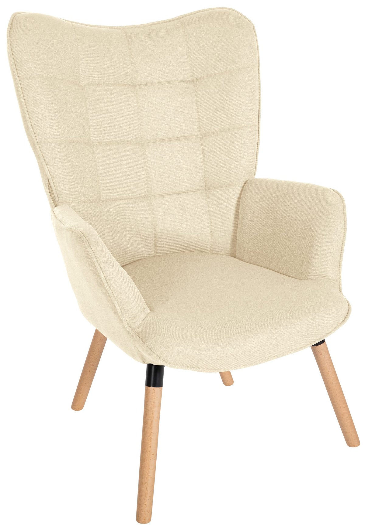 Sessel Garding Stoff - creme