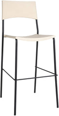 Barhocker Genua Schwarz - creme
