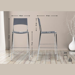 Barhocker Genua - grau - InfinityMarket