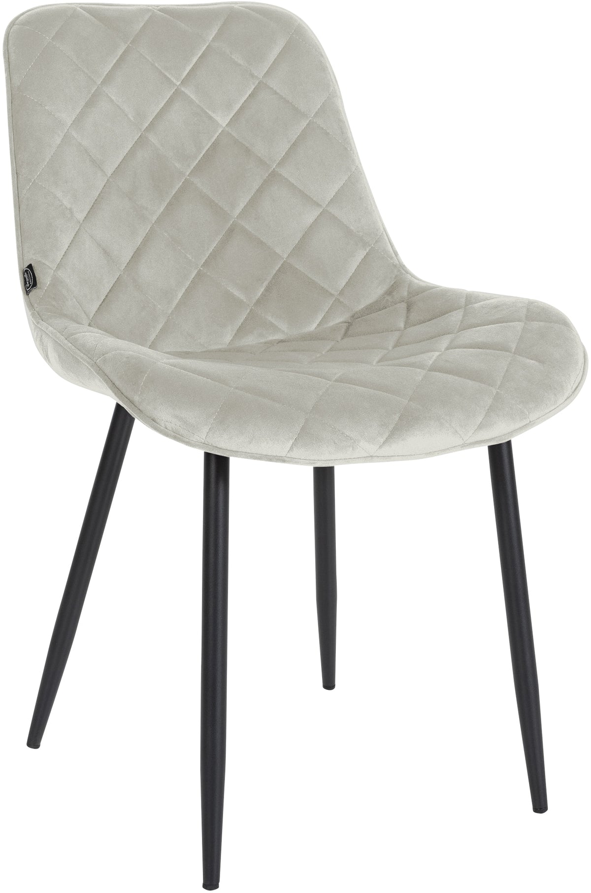 Stuhl Springs Samt - creme