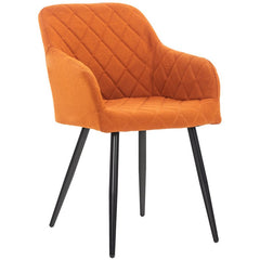 Esszimmerstuhl Shila Stoff - orange