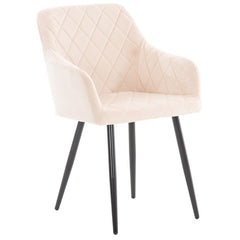 Esszimmerstuhl Shila Samt - beige