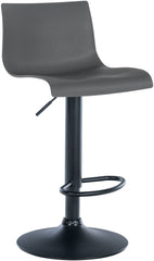Barhocker Branford Kunststoff - grau