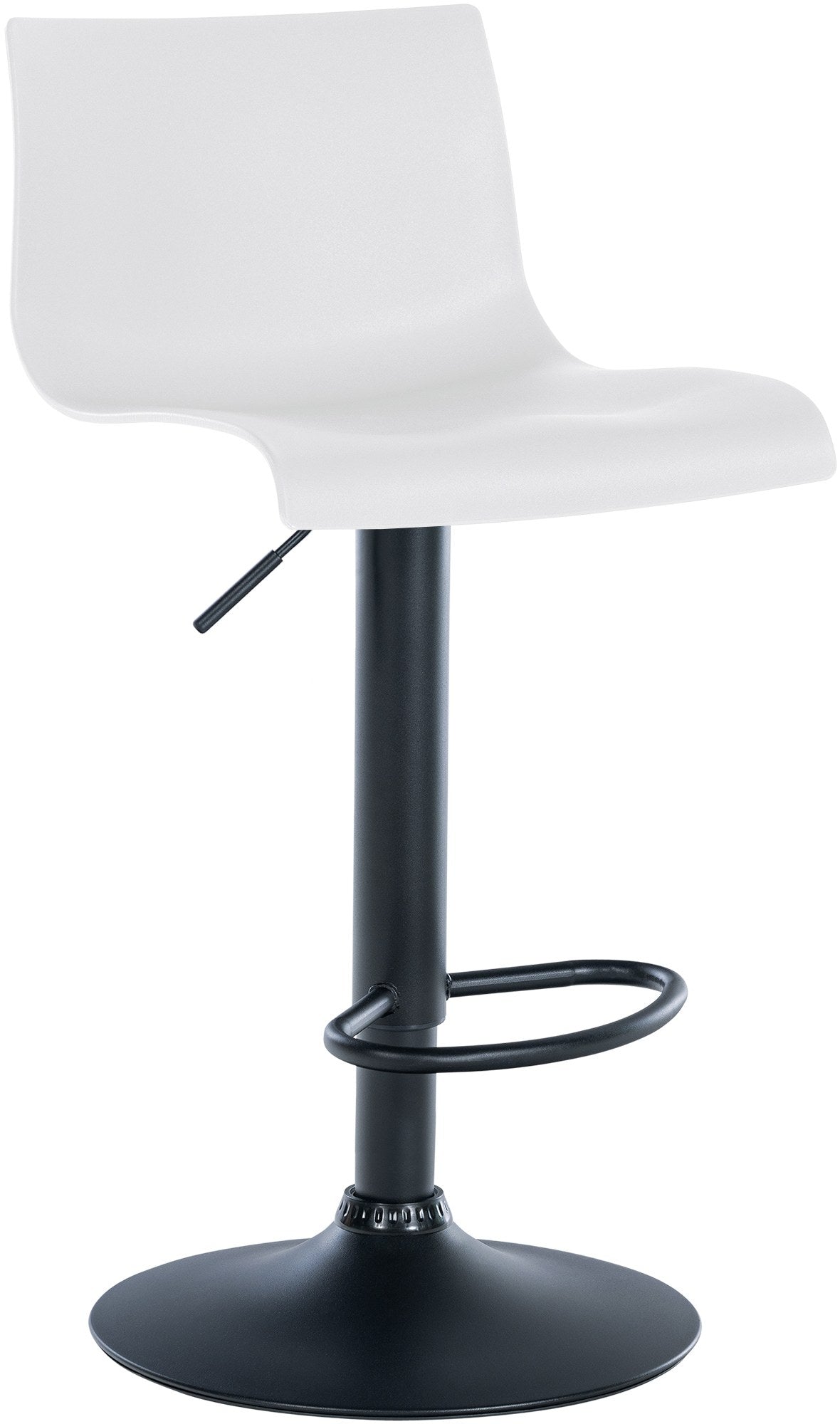 Barhocker Branford Kunststoff - wei�
