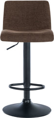 Barhocker Branford Stoff - braun
