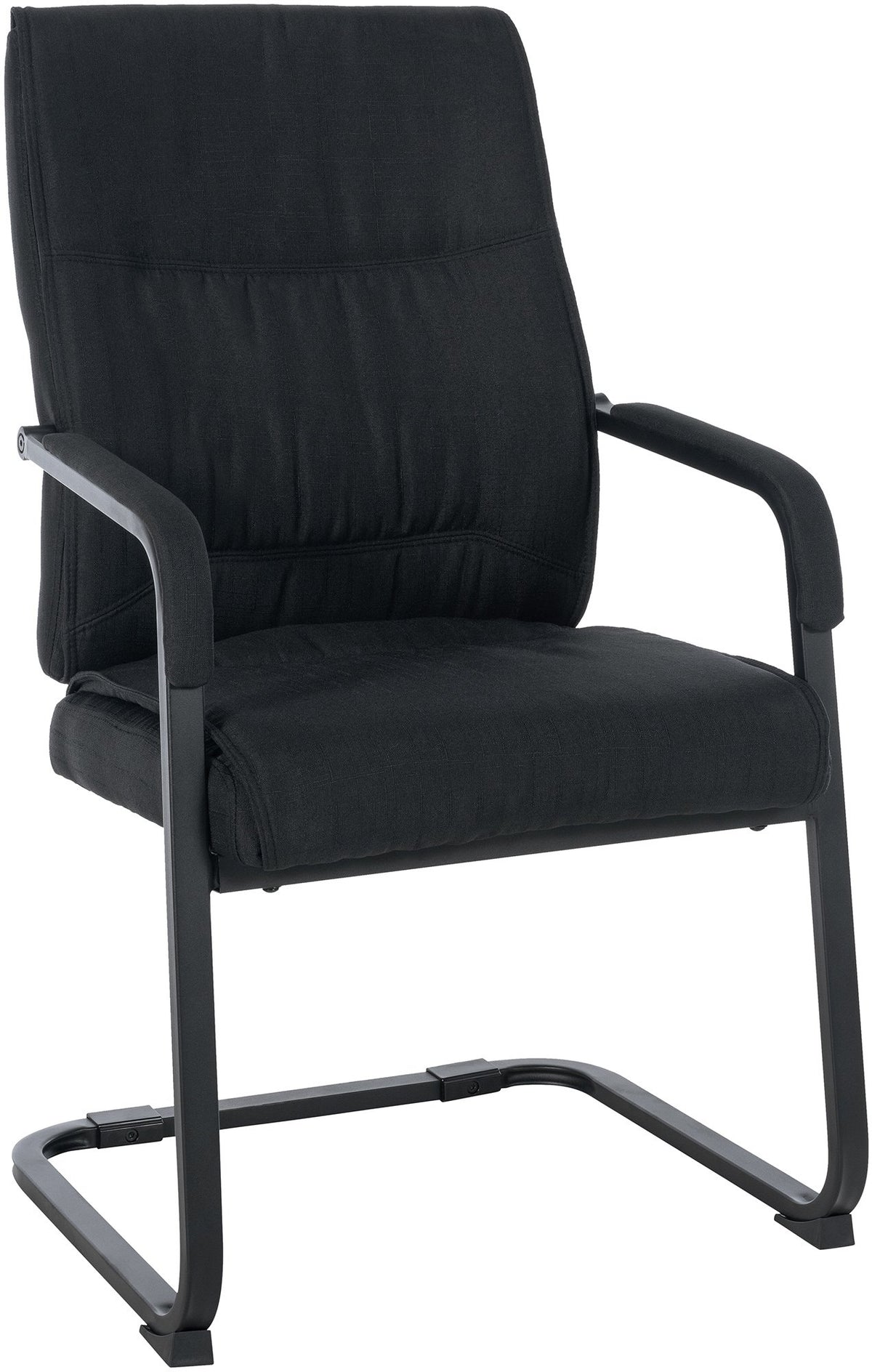 XL Besucherstuhl Anubis Stoff - schwarz/schwarz by Dropshipping-Europe – M�bel