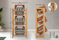 3er Getr�nkekistenst�nder Robin - natura by Dropshipping-Europe – M�bel
