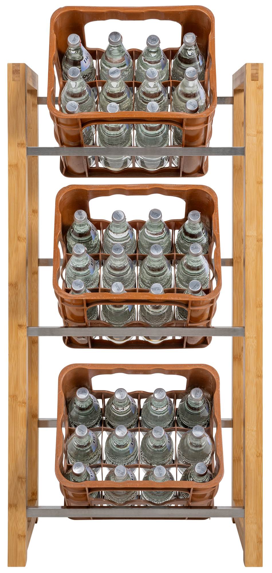 3er Getr�nkekistenst�nder Robin - natura by Dropshipping-Europe – M�bel
