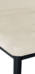 Esszimmerstuhl Mayfair Kunstleder - creme