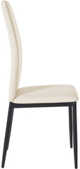 4er Set Esszimmerstühle Savino Kunstleder - creme