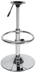 Ersatz Gestell ROUND Barhocker 10 x 10 cm - chrom