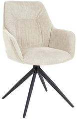 Esszimmerstuhl Jules Stoff - creme
