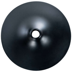 Bodenteller 45 cm - schwarz