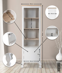B�cherregal Dorma - natura/wei�