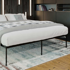 Metallbett Fargo 200x200x42 cm - schwarz