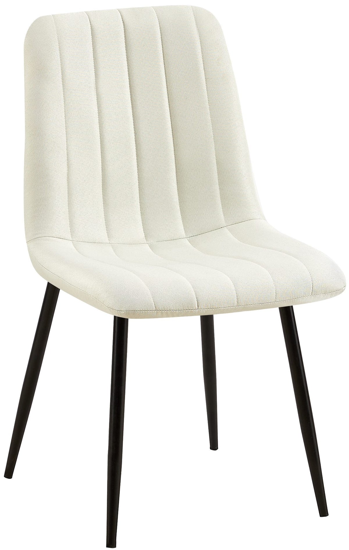 Stuhl Dijon Stoff - creme