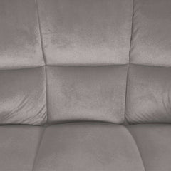 Barhocker Damaso W Samt - grau