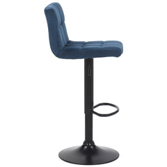 Barhocker Feni Samt - blau