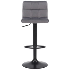 Barhocker Feni Samt - grau