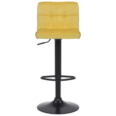 Barhocker Feni Samt - gelb