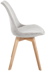 4er Set Stuhl Linares Cord - beige