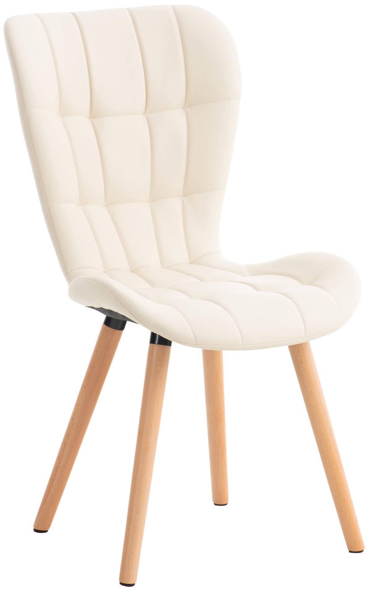 Stuhl Elda PU natura - creme