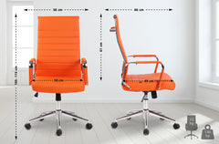 Bürostuhl Kolumbus - orange