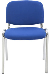 Besucherstuhl Ken C Stoff - blau
