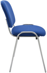 Besucherstuhl Ken C Stoff - blau