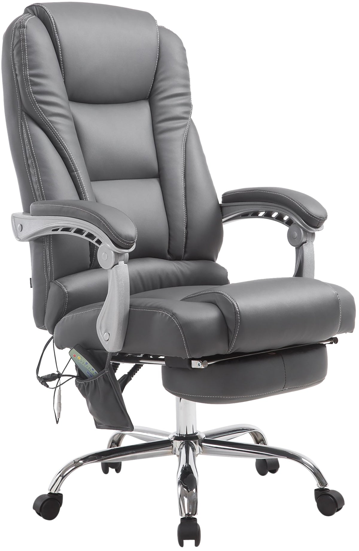 Bürostuhl Pacific mit Massagefunktion V2 - grau