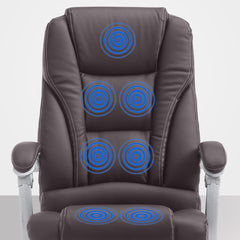 Bürostuhl Pacific mit Massagefunktion V2 - braun