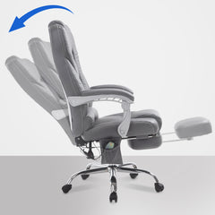 Bürostuhl Pacific mit Massagefunktion V2 - grau