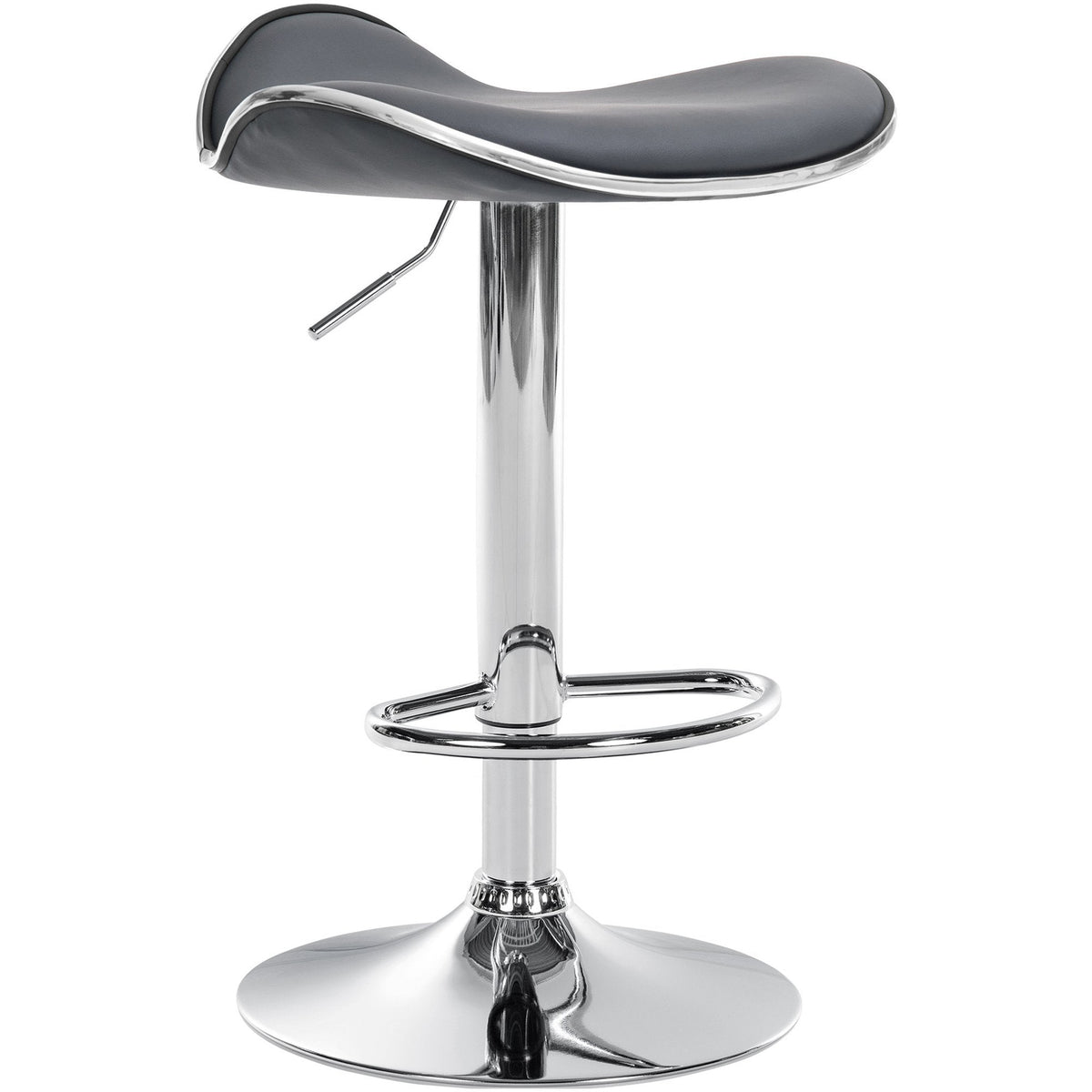Barhocker Shanghai Kunstleder C - grau - InfinityMarket