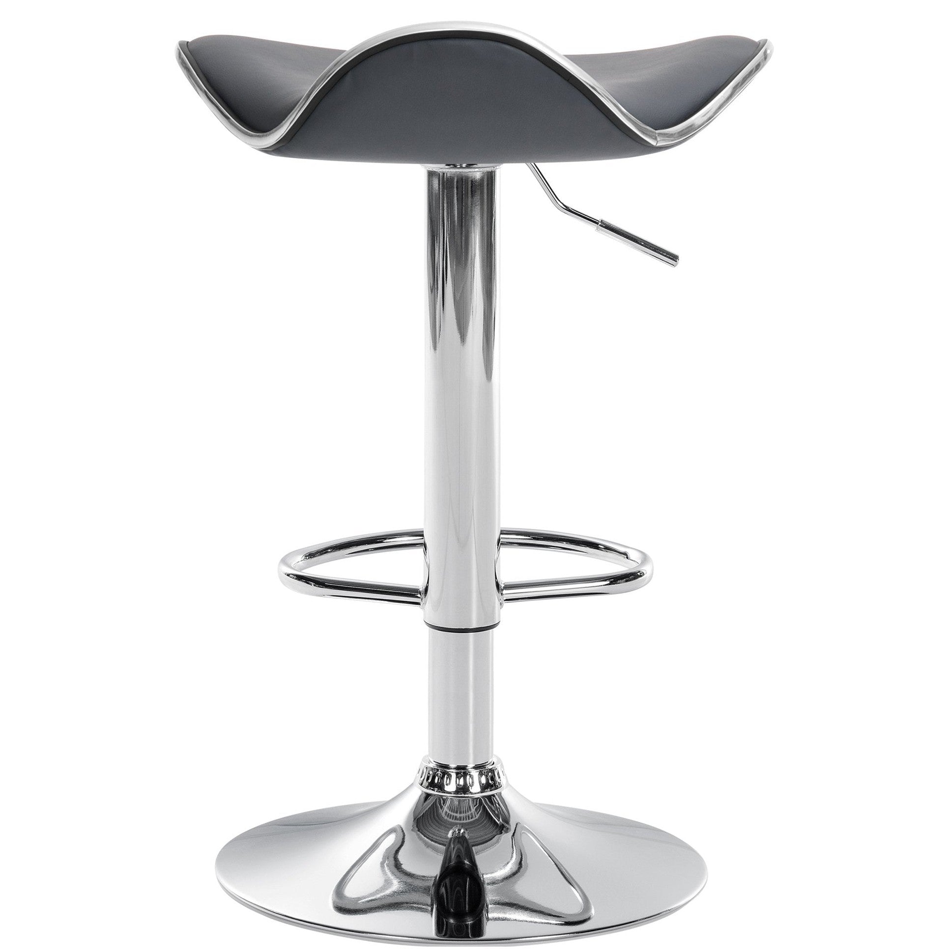 Barhocker Shanghai Kunstleder C - grau - InfinityMarket
