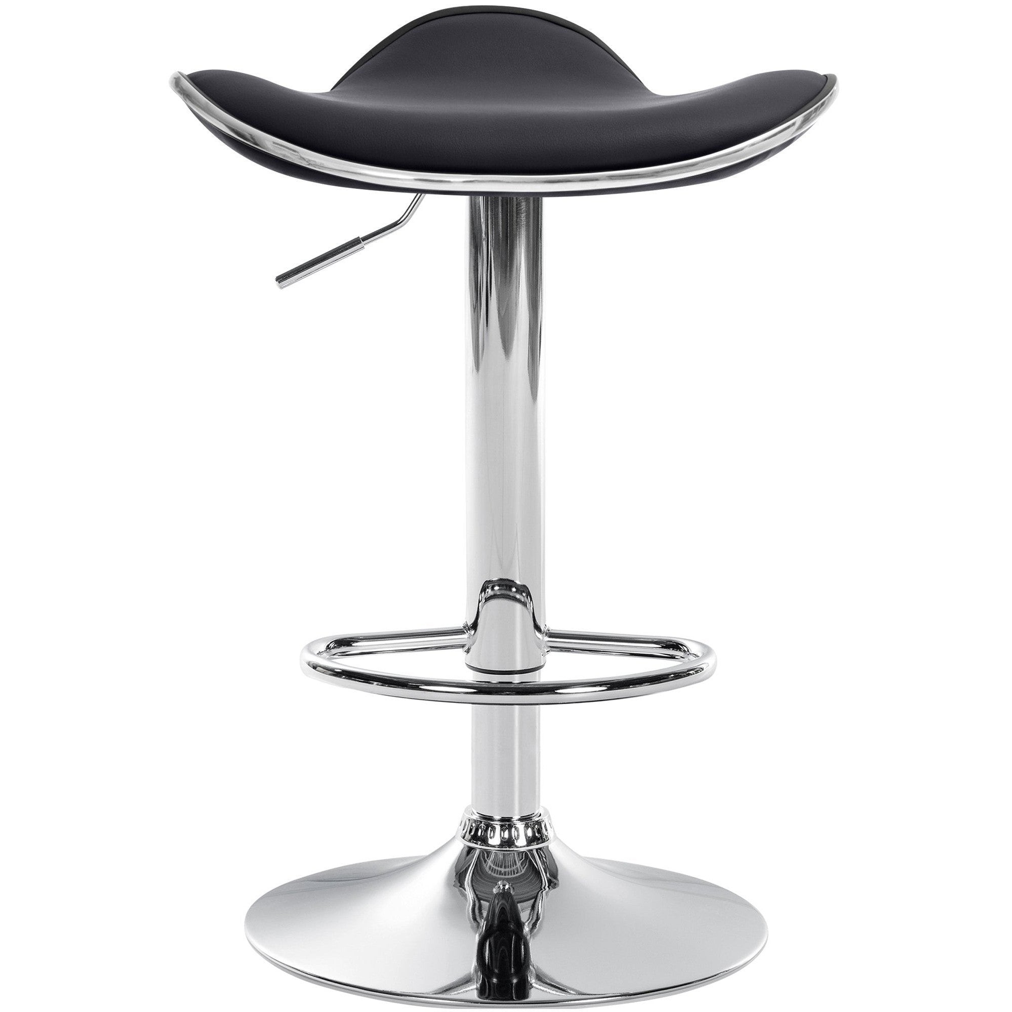 Barhocker Shanghai Kunstleder C - schwarz - InfinityMarket